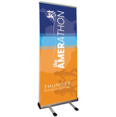 Thunder Outdoor Retractable Banner